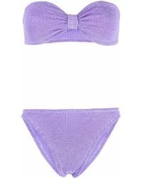Hunza G - Jean Bandeau Bikini - Women's - Nylon/spandex/elastane - Lyst