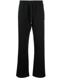 Off-White c/o Virgil Abloh - Diag-Embroidered Cotton Track Pants - Lyst