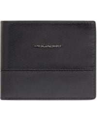Piquadro - Portemonnaie mit Logo-Schild - Lyst