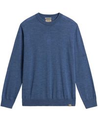 Woolrich - Trui Van Scheerwol Met Ronde Hals - Lyst