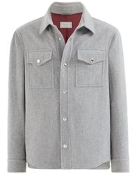 Brunello Cucinelli - Cashmere Jacket - Lyst