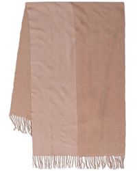 Guess - Logo-Jacquard Fringed Scarf - Lyst
