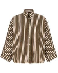 Brunello Cucinelli - Monile Striped-Pattern Shirt - Lyst