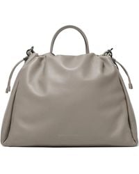 Brunello Cucinelli - Große Bucket-Bag Aus Soft-Leder - Lyst