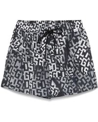 Gcds - Zwembroek Met Logoprint - Lyst