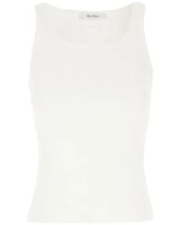 Max Mara - Débardeur En Maille À Design Côtelé - Lyst
