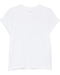 Victoria Beckham - Solid Crew Neck T-Shirt - Lyst