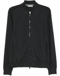 Canali - Zip Cotton Jacket - Lyst