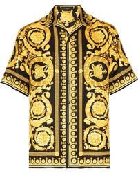 Versace - Baroque '92 Silk Vacation Shirt - Lyst