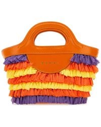 Marni - Fabric Micro Tropicalia Summer Handbag - Lyst