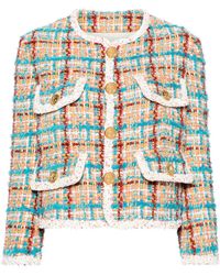 DSquared² - Upper East Side Tweed Jacket - Lyst