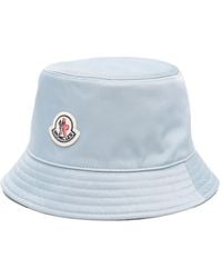 Moncler - Fischerhut Mit Logo-Patch - Lyst