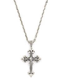 Emanuele Bicocchi - Avelli Cross-pendant Necklace - Lyst