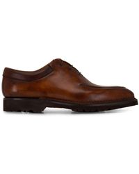 Bontoni - Sontuoso Leather Oxford Shoes - Lyst