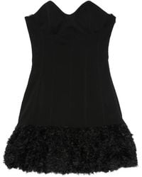 Aniye By - Strapless Ruffled-Trim Mini Dress - Lyst