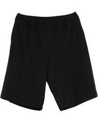 Enza Costa - Twill Bermuda Shorts - Lyst
