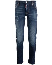 DSquared² - Skinny Cotton Trousers - Lyst