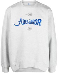 Adererror - Logo-Print Long-Sleeve Sweatshirt - Lyst