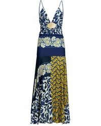 Silvia Tcherassi - Abito Lungo A Fiori - Lyst