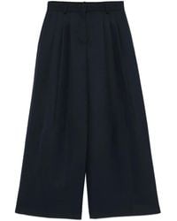 Theory - Tapered High-Waisted Trousers - Lyst