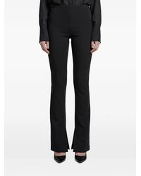 FEDERICA TOSI - Slit-Hem Cady Trousers - Lyst