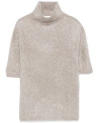 Soft Goat - Pull À Col Roulé Et Manches Courtes - Lyst