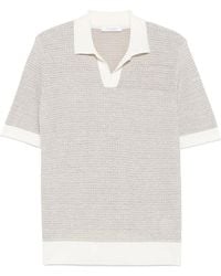 Cruciani - Textured-Knit T-Shirt - Lyst