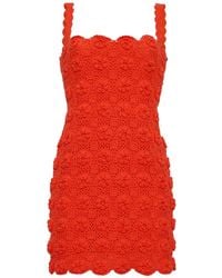 Cara Cara - Persephonie Crochet-Knit Dress - Lyst