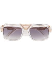 Cazal - Sonnenbrille Mit Transparentem Gestell - Lyst