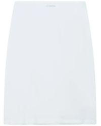 Jil Sander - Mini-Rok Met Logodetail - Lyst