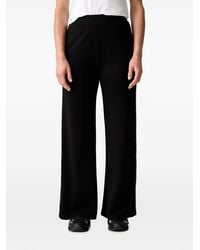 EA7 - Logo-Detail Trousers - Lyst