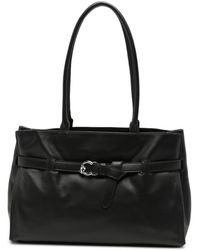 Coccinelle - Buckle-Detail Leather Shoulder Bag - Lyst