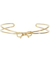Ferragamo - Bow Bangle Bracelet - Lyst