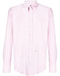 DSquared² - Logo-Print Button-Up Shirt - Lyst