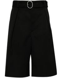 Jil Sander - Tailored Wool Shorts - Lyst