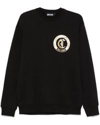 Just Cavalli - Logo-Print Sweatshirt - Lyst