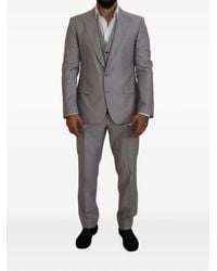 Dolce & Gabbana - Three-Piece Slim-Fit Suit (Set Of Three) - Lyst