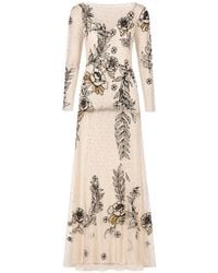 Temperley London - Lavinia Floral-Embroidered Maxi Dress - Lyst