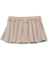 Alexander Wang - Minirock Mit Falten - Lyst