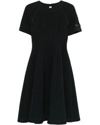Marni - Short-Sleeve Flared Dress - Lyst