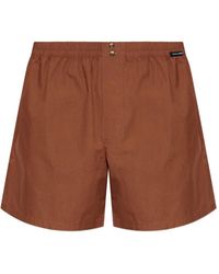 Dolce & Gabbana - Cotton Poplin Boxer Shorts - Lyst