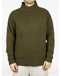 Roberto Collina - Ribbed-Knit High-Neck Sweater - Lyst