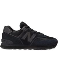 New Balance - 574 Sneakers Mit Logo-Patch - Lyst