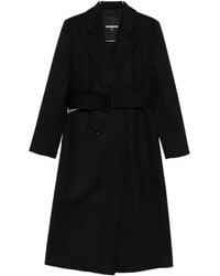 Patrizia Pepe - Belted Single-breasted Coat - Lyst