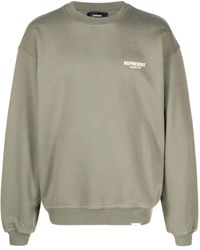 Represent - Logo-print Cotton Sweatshirt - Lyst