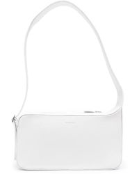 ＊人気＊ Courreges / クレージュ   One Racer バゲットバッグ COURREGES クレージュ One Racer ロゴ レザー バゲット バッグ