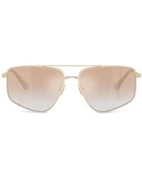 Jimmy Choo - Geometric-Frame Sunglasses - Lyst