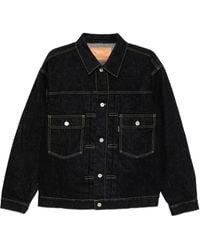 MASTERMIND WORLD - Logo-Print Denim Jacket - Lyst
