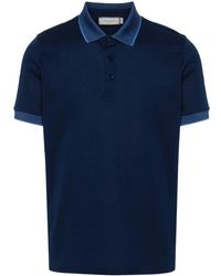 Canali - Piqué Polo Shirt - Lyst