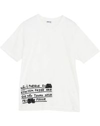 Uma | Raquel Blay - Camiseta con eslogan estampado - Lyst